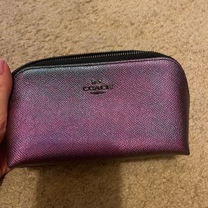 Coach cosmetic bag
